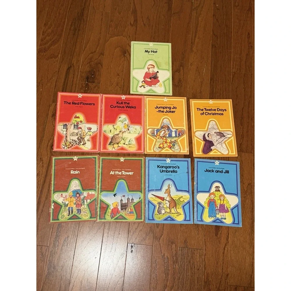 Vintage 1984-1985 Modern Curriculum Press Books 9 Books
